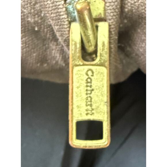 Carhartt brown Work coat men’s XL - Picture 4 of 7